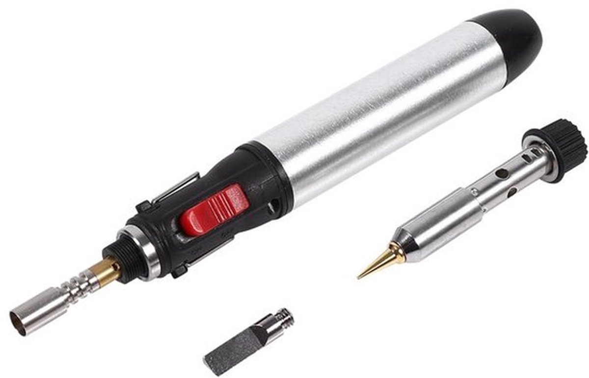 4-in-1 soldeerbout stiftset temperatuur instelbaar lassen soldeerbout gereedschap draadloos gas lassen fakkels