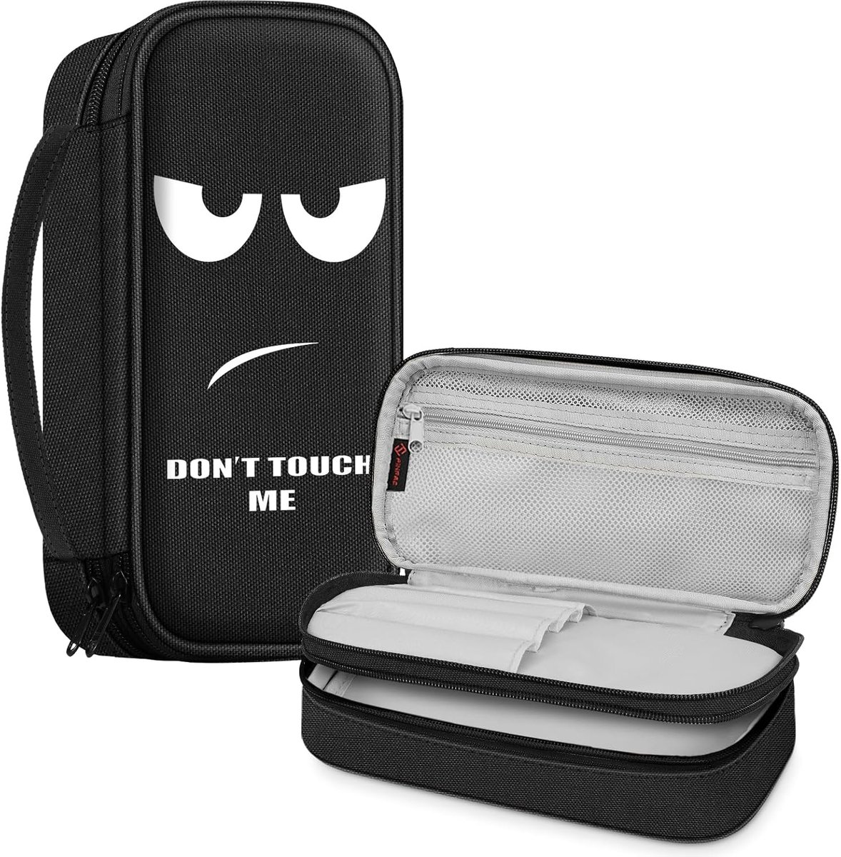 SnelShoppen - Grote Pennenhouder, Ruime Etui voor 50 pennen, School & Kantoor, Ideaal voor Studenten en Volwassenen, Stationery Bag met Uniek Ontwerp