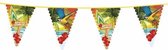 Hawaii thema vlaggenlijn 6 meter - Slingers - Hawaii decoratie feestartikelen