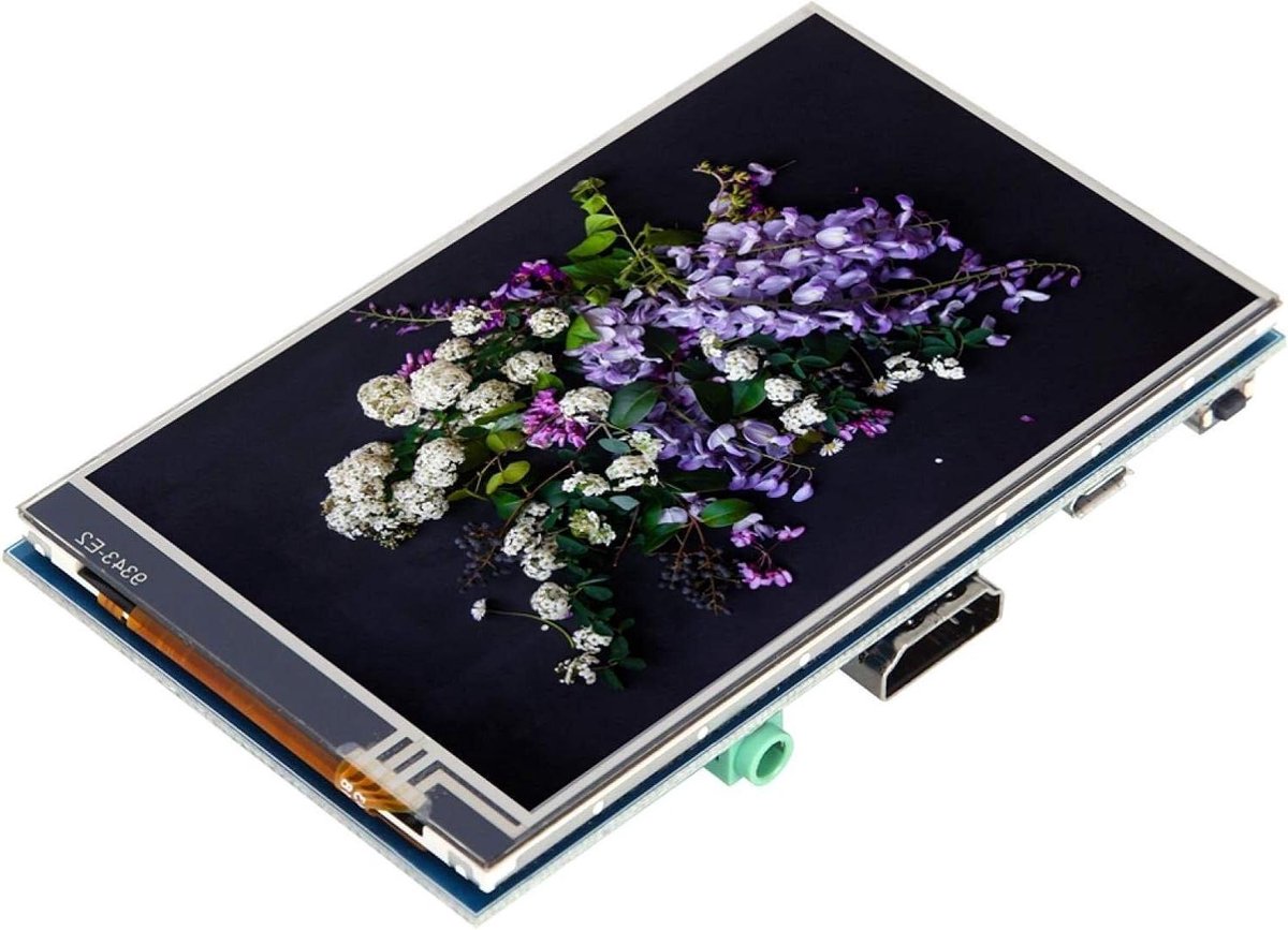 HDMI Scherm - LCD Monitor - Extra Beeld - Volledig IPS Paneel - 4 Inch - Zwart