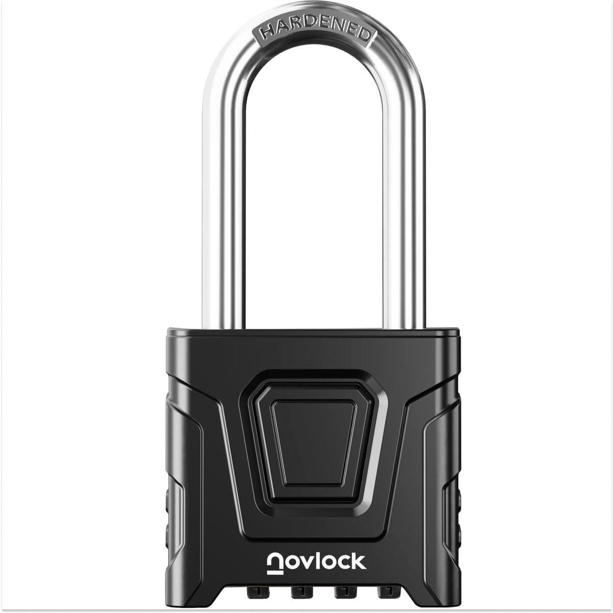 SnelShoppen - Outdoor Combinatieslot met Lange Schakel 5.8cm - Weerbestendig 4-cijferig Combinatieslot voor Poorten, Hekken, Tuinhuisjes, Kasten en Lo