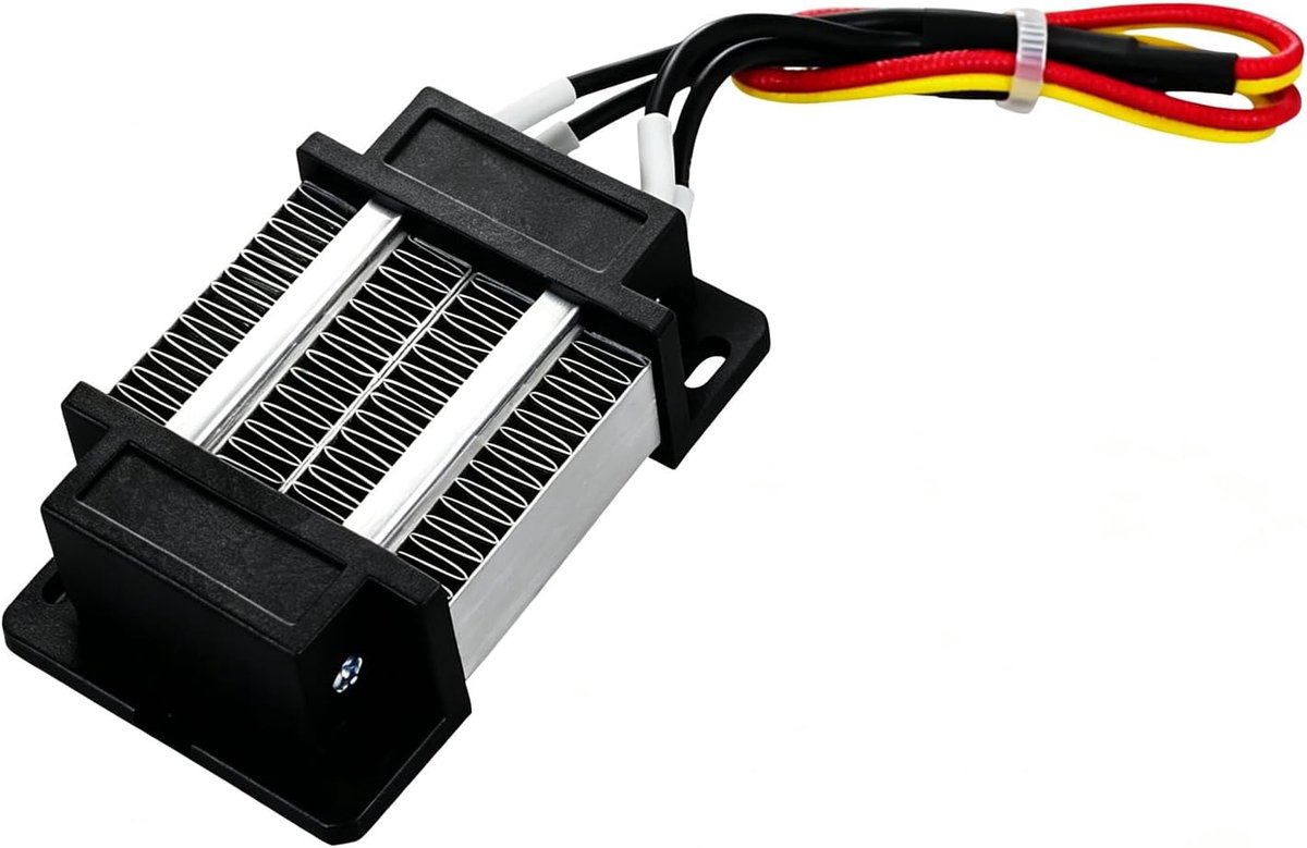 SnelShoppen - PTC Verwarmingselement 220V 100W Keramische Luchtverwarmer met Thermostaat - Veilig en Efficiënt voor Thuis, Tuin, Keuken en Camping