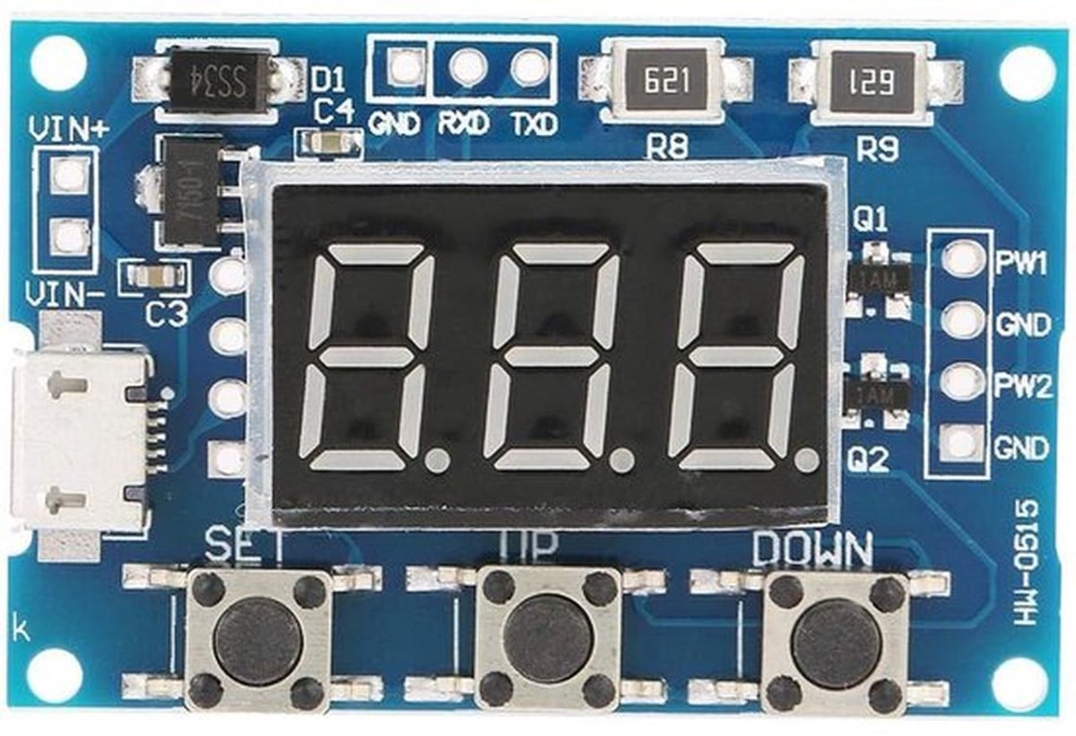 PWM Generator Module 2 Kanaal PWM Frequentie Duty Cycle Verstelbare Rechthoek Signaal Generator voor Stepper Motor Driver