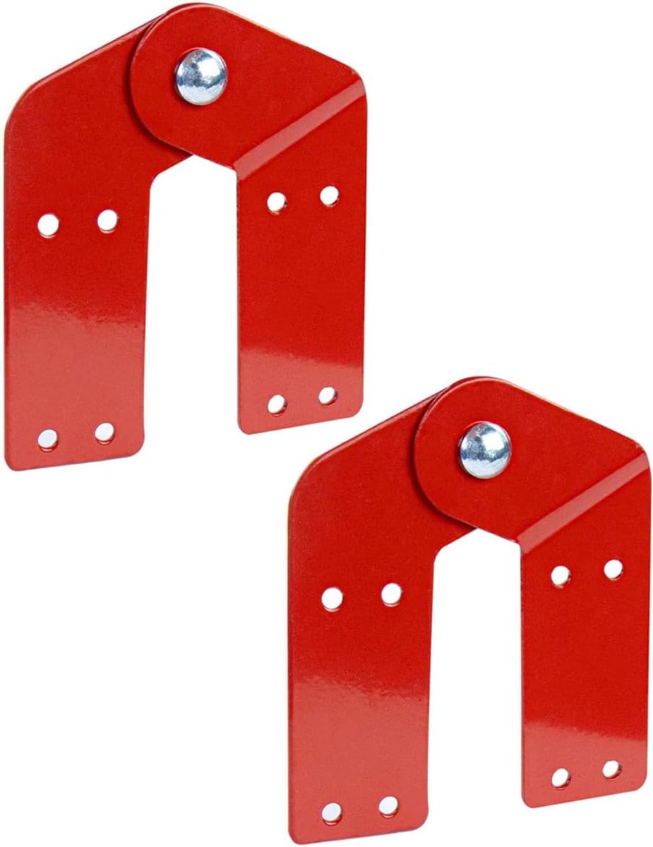 SnelShoppen - 2 Stuks Telescopische Ladderscharnierset - Universele Vouwladder Accessoires - Duurzaam en Sterk - Voor Loft, Attic en Thuisgebruik - Ve