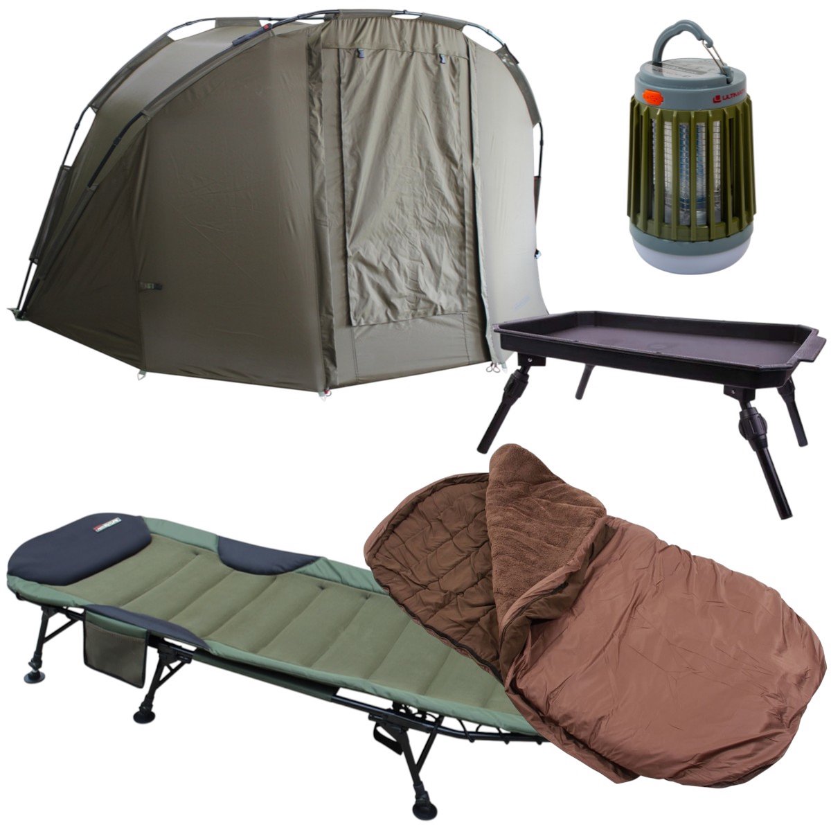 Ultimate Deluxe Nightfishing Carp Set - Karper Set