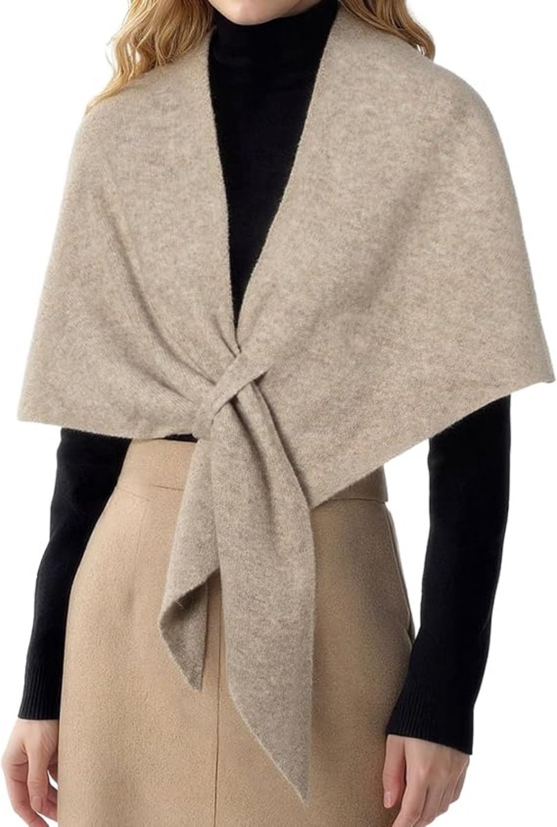 Omslagdoek Dames - Sjaal Dames Kameel - Dameswintersjaals - Halsdoek - Sjaaltje - Sjaals Voor Dames - Trui Brei Geknoopte Sjaals - Warme Wintersjaal - Voor Buiten Reizen Casual Dagelijks Dragen Bruiloft - 1 stuks