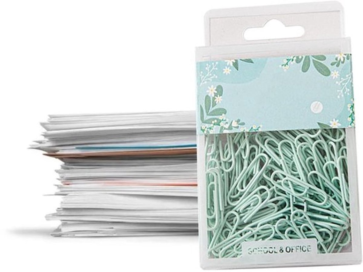 Paperclips 70 Stuks - Duurzaam Ijzer - Levendige Kleuren - Kantoor Benodigdheden - Stevige Grip - Organiseer Documenten - Kantoorbenodigdheden