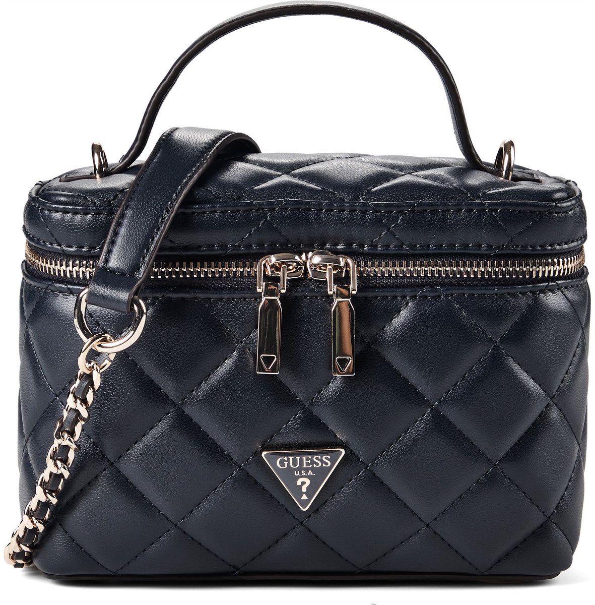 GUESS schoudertas Juliet Hobo Bag Midnight donkerblauw