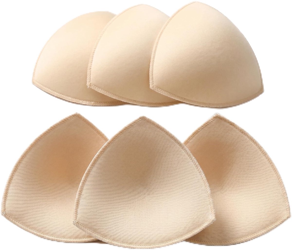 Solidchoice - 3 Paar Naai-in Bh Pad Inserts voor Extra Vormgeving