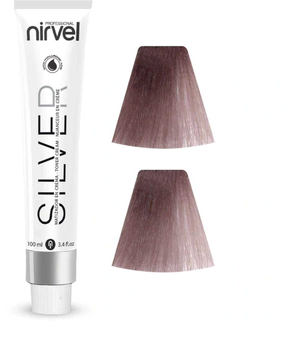 Nirvel Silver 7-17 / Crème-toner Light Brown Ash 100 ml