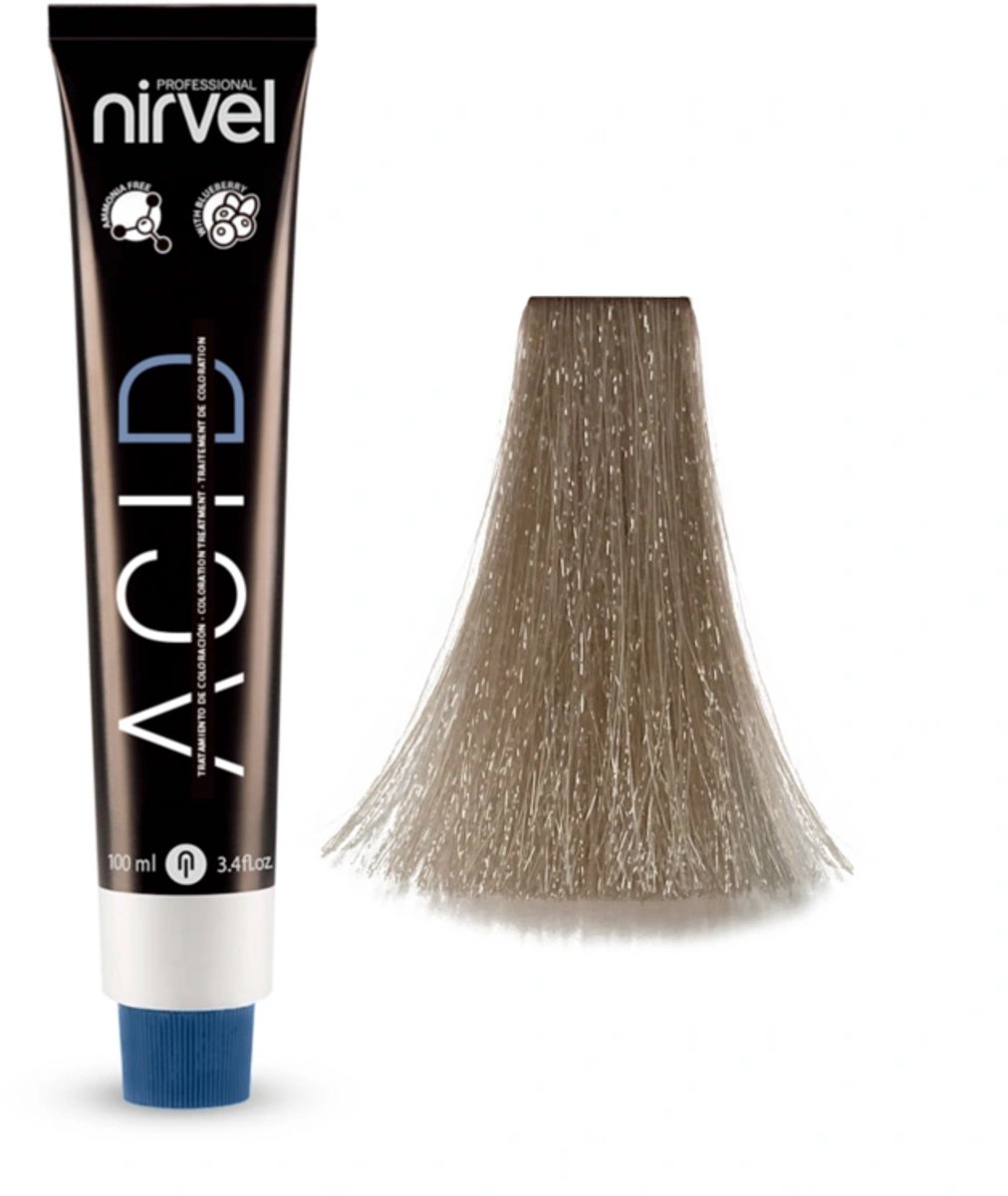 Nirvel ACID HONEY 9/32 / Aankleurende crème met zure pH-waarde in de kleur honingblond 100 ml