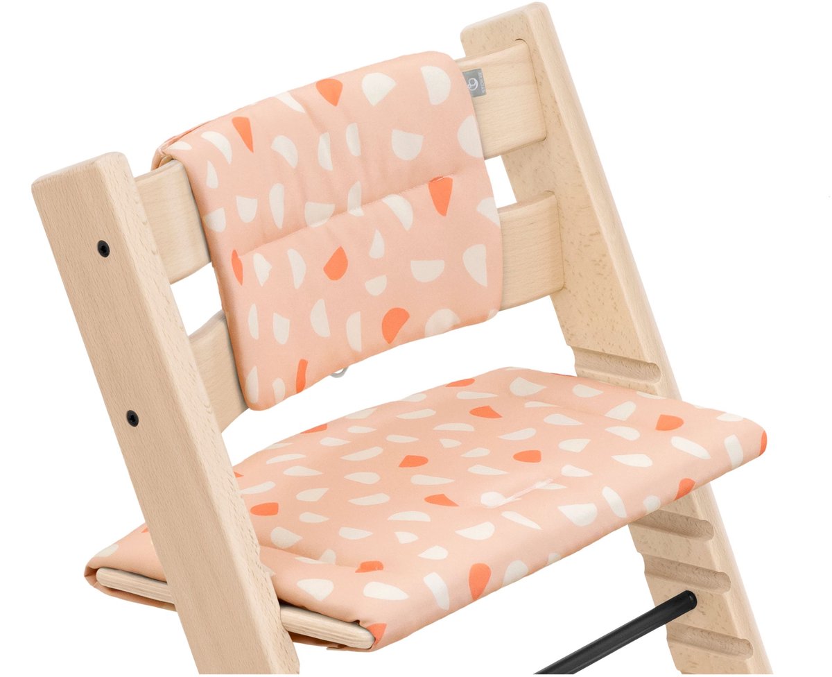Stokke Tripp Trapp Stoelkussen met Antislip Onderzijde, Candy Pink