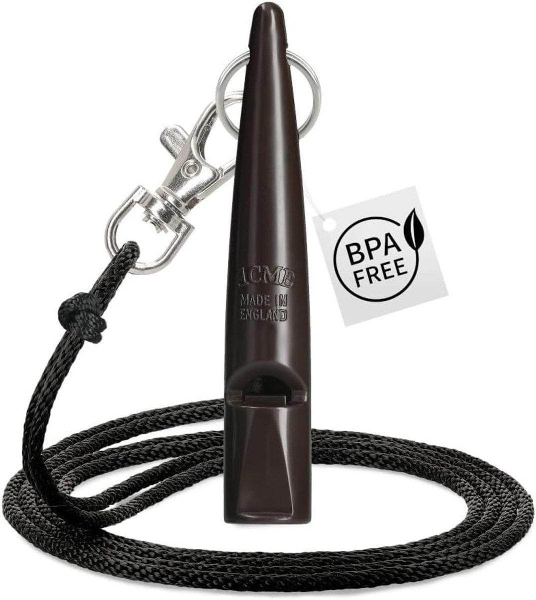 Ultrasoon hondenfluitje - Chocoladebruin - Met Gratis Pijpenband - Hoogfrequent Geluid - Voor Training en Communicatie