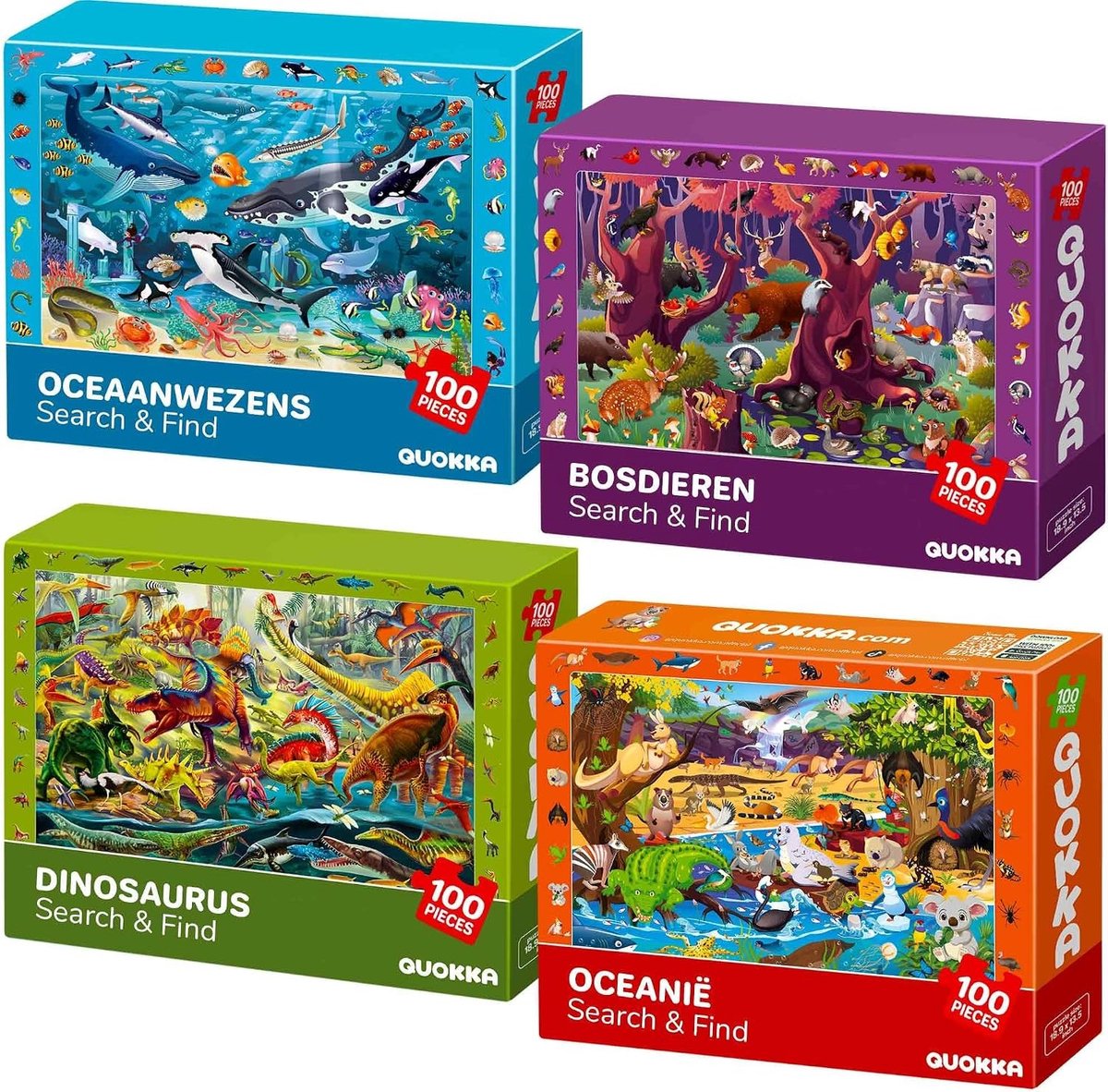 Voerpuzzel voor kat - Gekleurd - 66 x 51 cm - Kartonnen Sudoku Vloerpuzzel - Voor Kinderen van 4 tot 8 Jaar