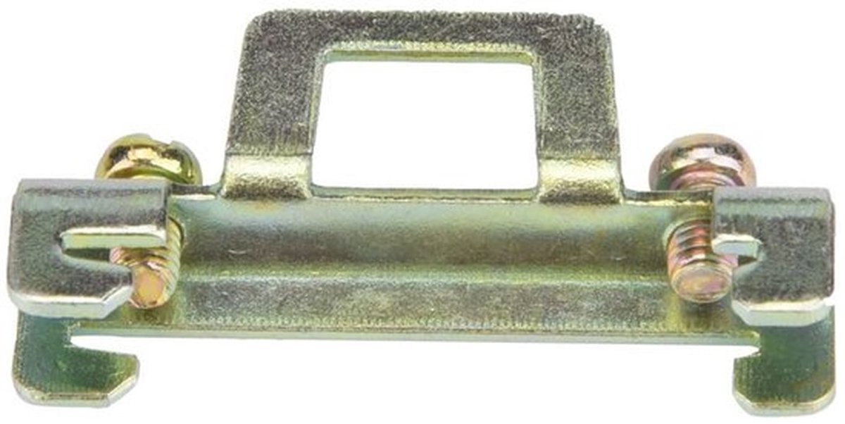 Vaste Klem Clip - 10 Stuks - Ideaal voor Relaismontage - 35mm Rail - Metalen 11-model - Stevig en Betrouwbaar - Geschikt voor Diverse...