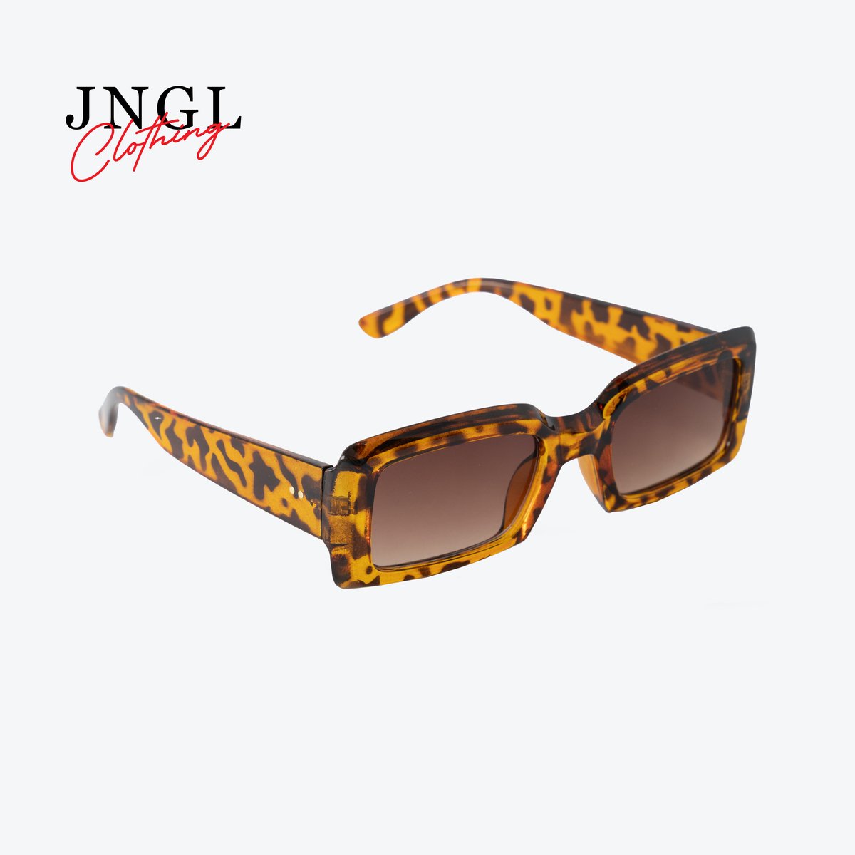 JNGL Clothing - Trendy Tortoise Zonnebril - UV400 - Gepolariseerd - Dames