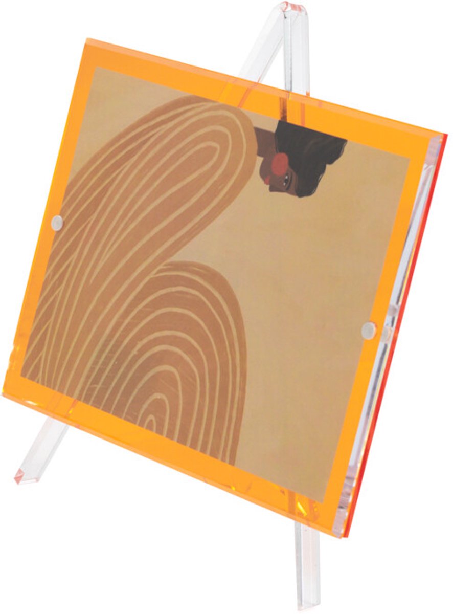 homebound by ky Fotolijst art oranje 18x13cm