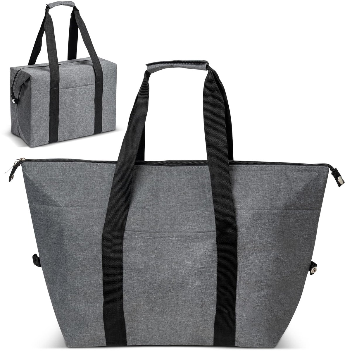Famanu – Grote koeltas, zachte koelbox met schouderbanden, opvouwbare thermische lunchtas voor werk, reizen, kantoor en picknick