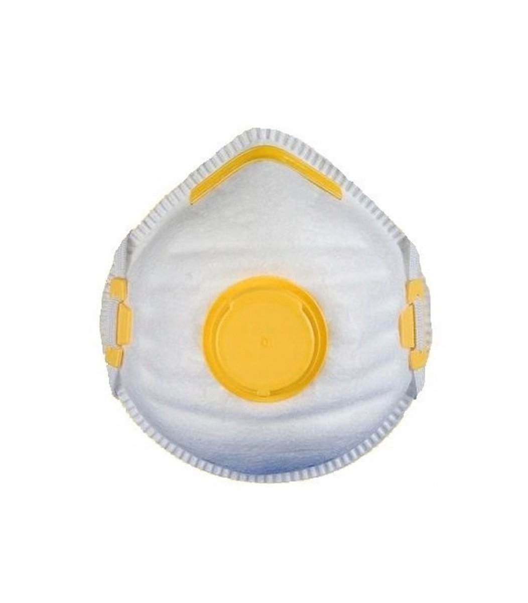 Beschermend halfmasker FFP1 met ventiel - stof- en dampbescherming