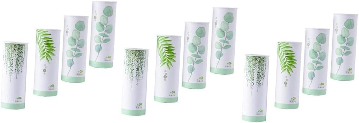 Papieren Zakdoekjes - Huishoud Tissues - Dagelijks Gebruik - Gemaakt van Houtpulp - 4 Stuks - Wit