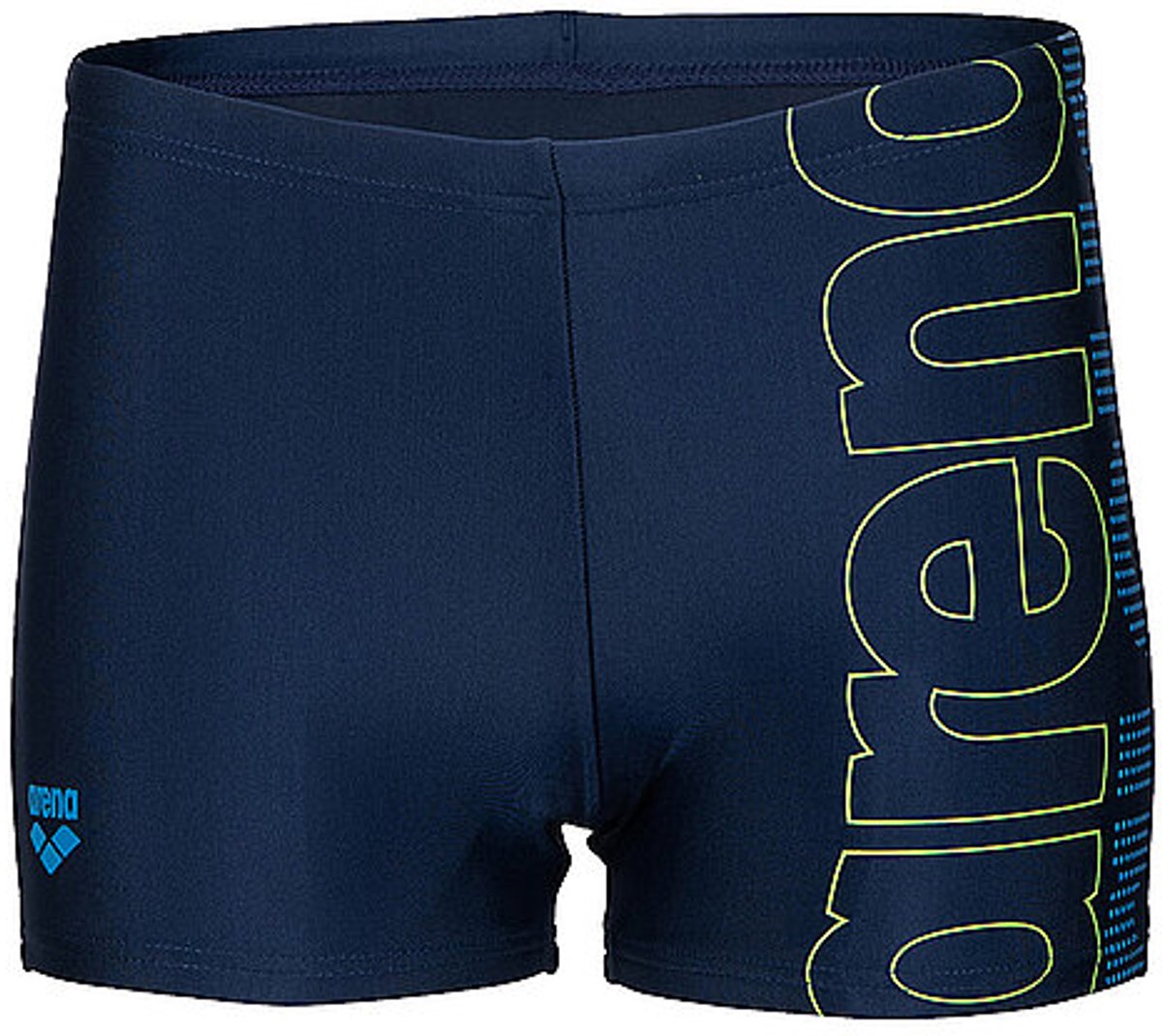 Arena B Swim Short Graphic - Zwemshort - Marineblauw - 8-9 jaar