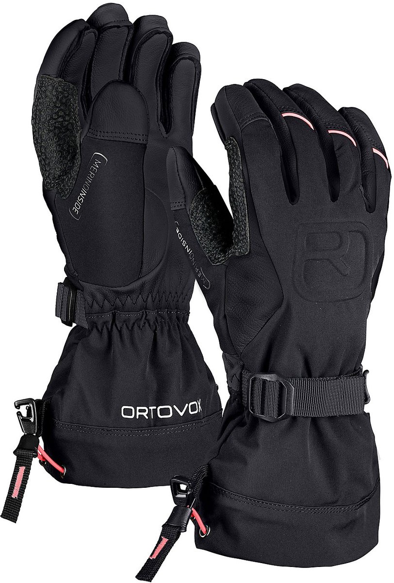 ORTOVOX Merino Freeride Handschoen Dames Zwart