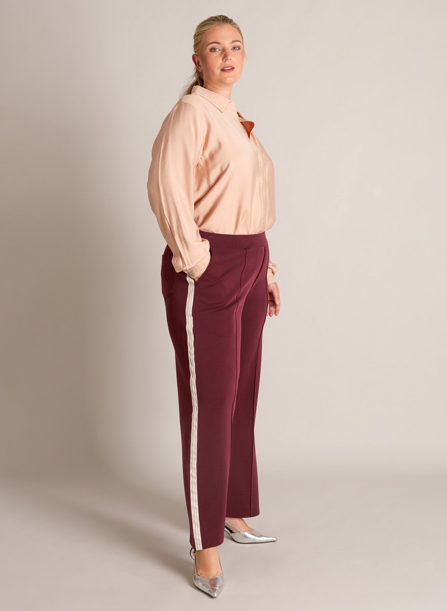 YEST CURVE Judit Essential Blouses - Warm Beige - maat 0(46)