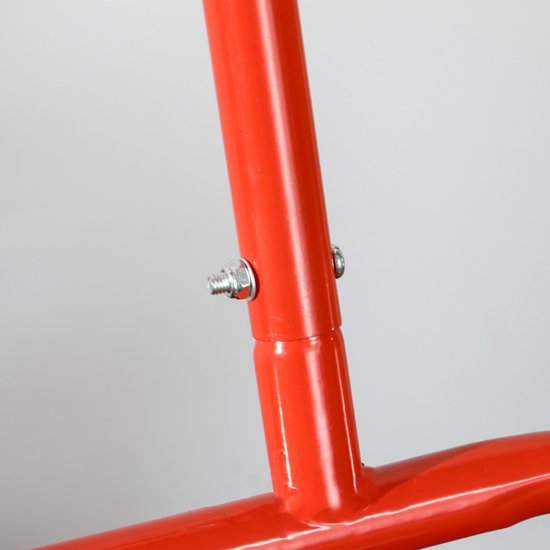 Outsunny Gazonroller Staal, Metaal 58L x 32,5B x 113H cm Rood van Merkloos	 — afbeelding 2
