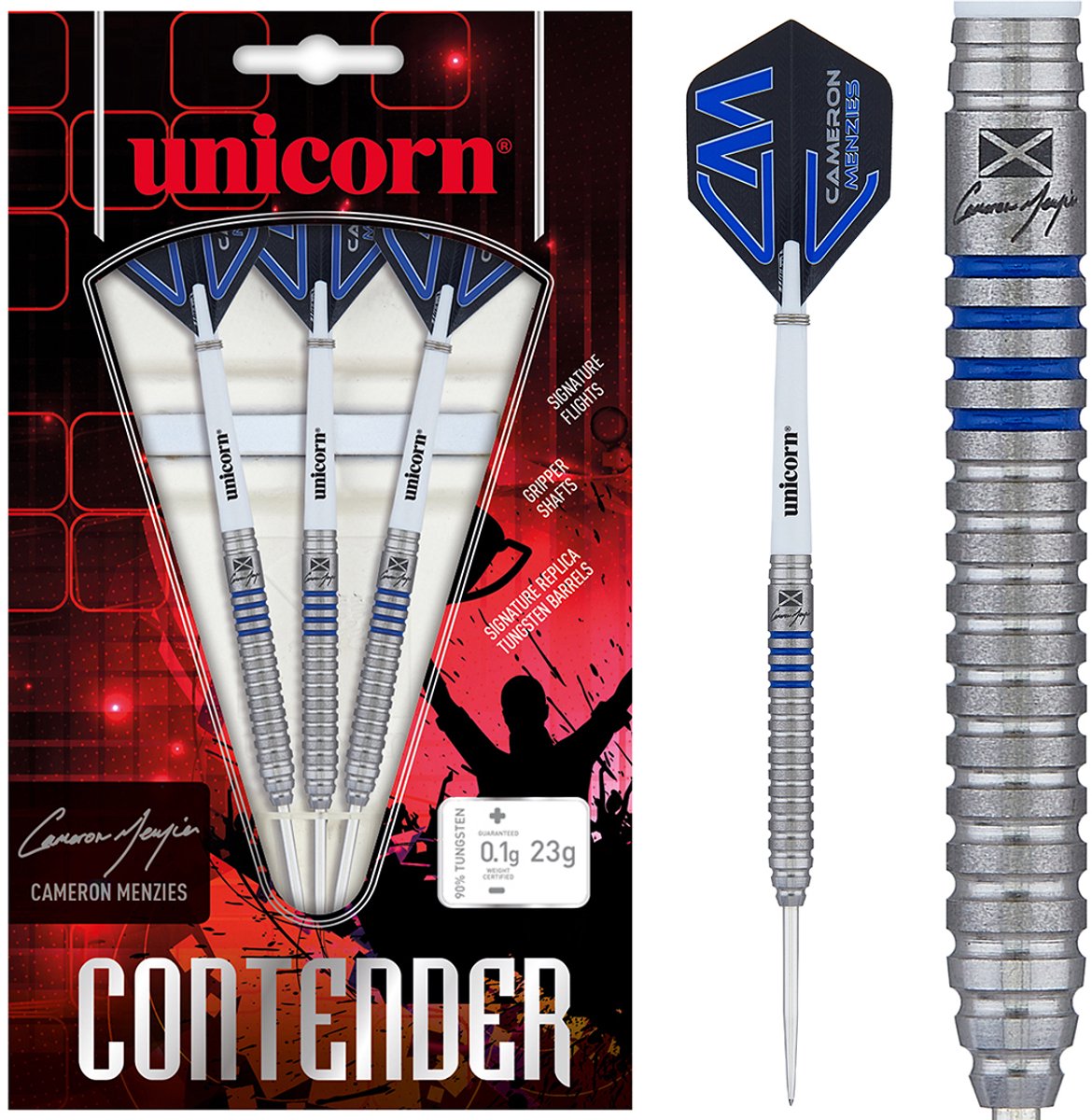 Unicorn Cameron Menzies Phase 2 90% - Dartpijlen