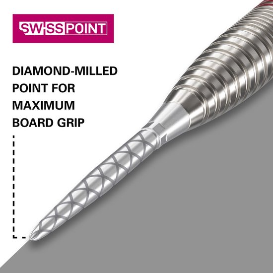 Target Swiss Points Storm Diamond Silver 30mm van Target — afbeelding 3