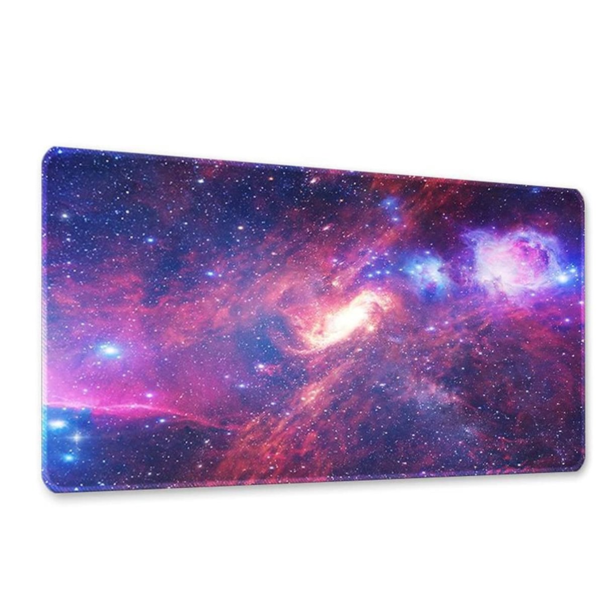 SnelShoppen - Morian muismat 400x900x3 mm Dromerige Sterrenhemel Antislip Waterdicht Gaming Muismat met Gestikte Randen - Perfect voor Computergebruik