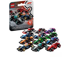 LEGO F1 raceauto collectibles, 1 van de 12 willekeurige raceauto's - 71049