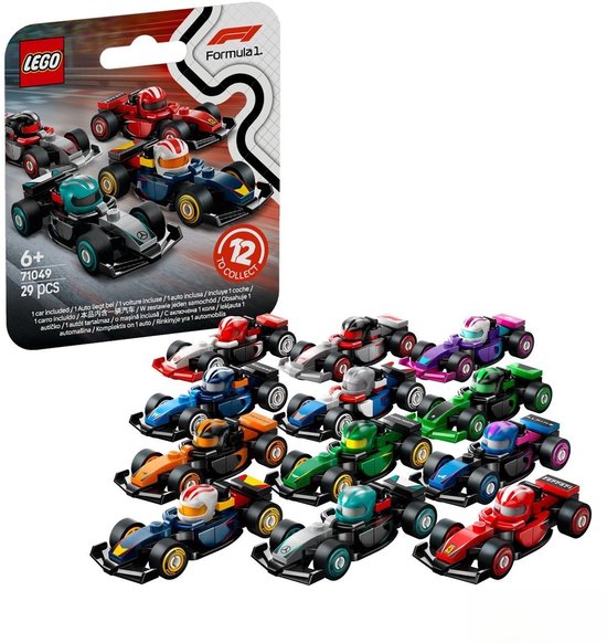 LEGO F1 raceauto collectibles