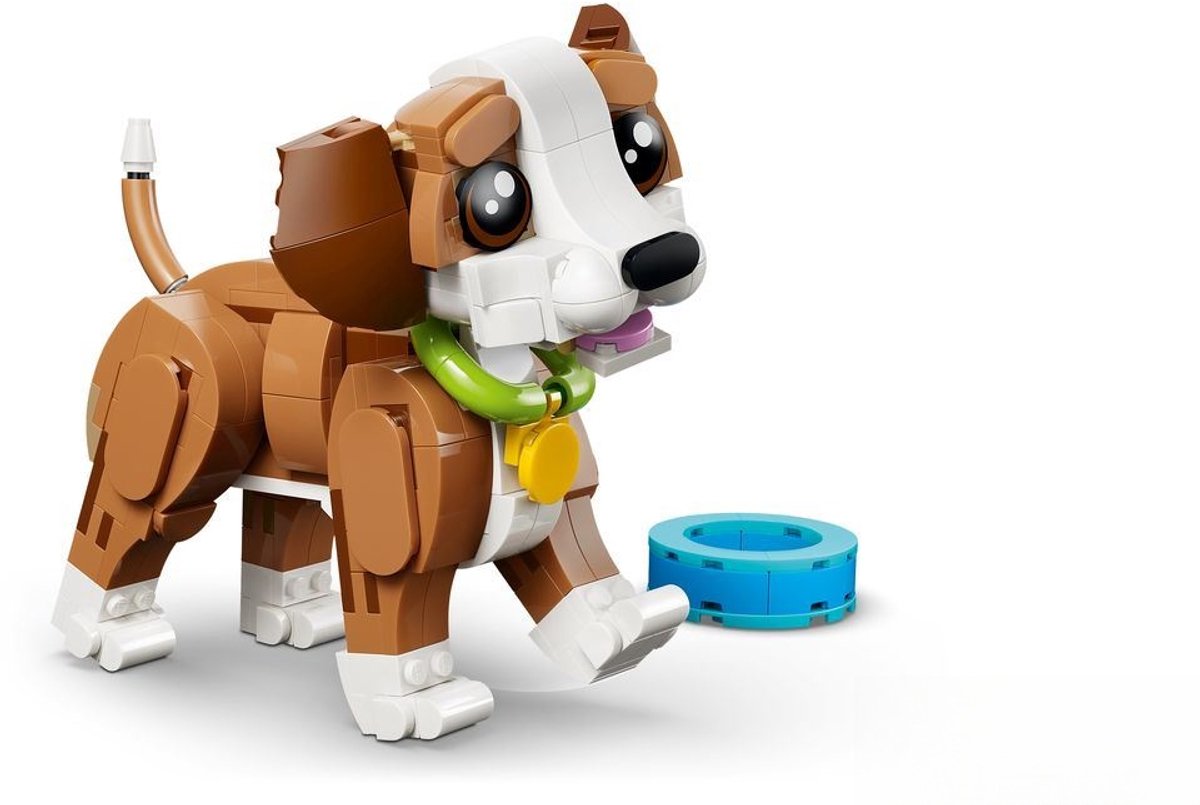 LEGO® Creator 3in1 Schattige dieren: Speelse Puppy - Dierenset - Bouw Om tot Eekhoorn of Eend - 31382 — afbeelding 15