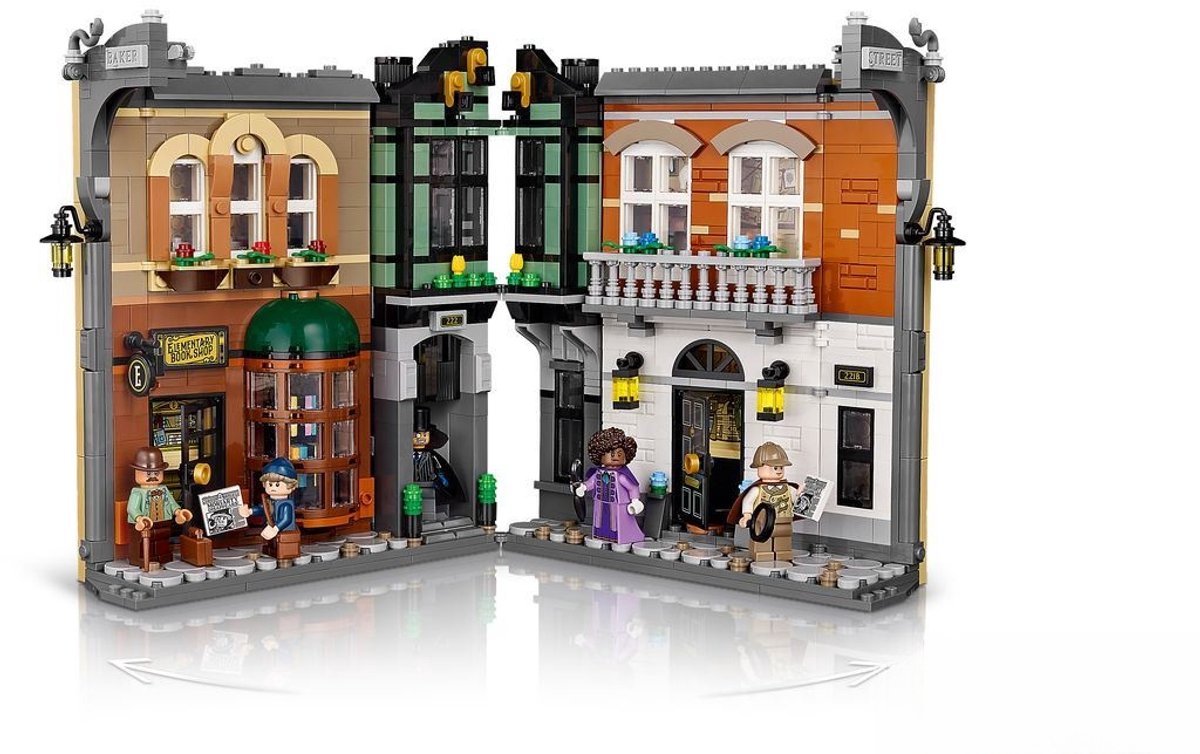 LEGO® Icons Boekensteun: Sherlock Holmes, Bouwset - 10351 — cadeau in Spellen & Speelgoed - foto 8