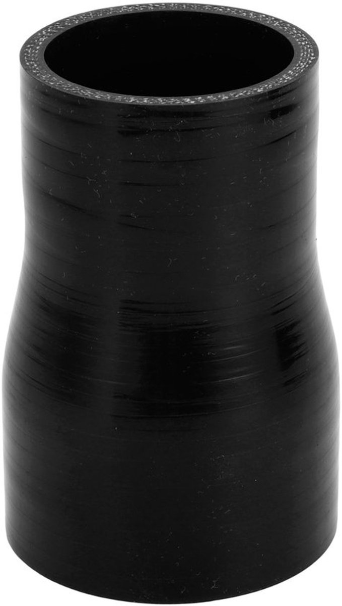 Silicone Slang 4-Laags - Binnendiameter 51mm/63mm - Lengte 100mm - Dikte 5mm - Zwart - Bestand tegen hoge temperaturen - Koelslang