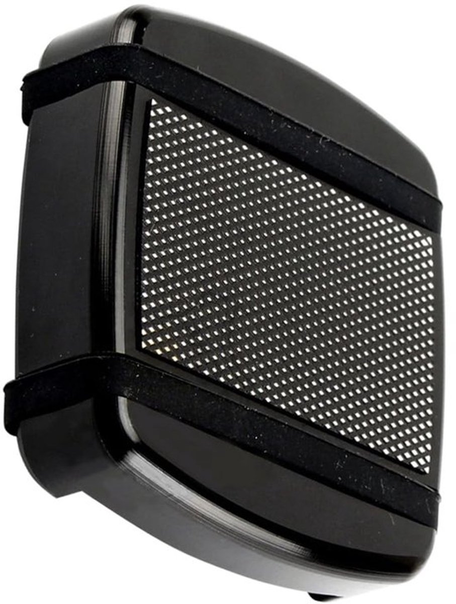 Rempedaal Pad Cover - Aluminium/Rubber - Zwart - Compatibel met Ha-rley Dyna/Softail - 63*66*18 mm - Lichtgewicht 130 g - Rempedaalhoes