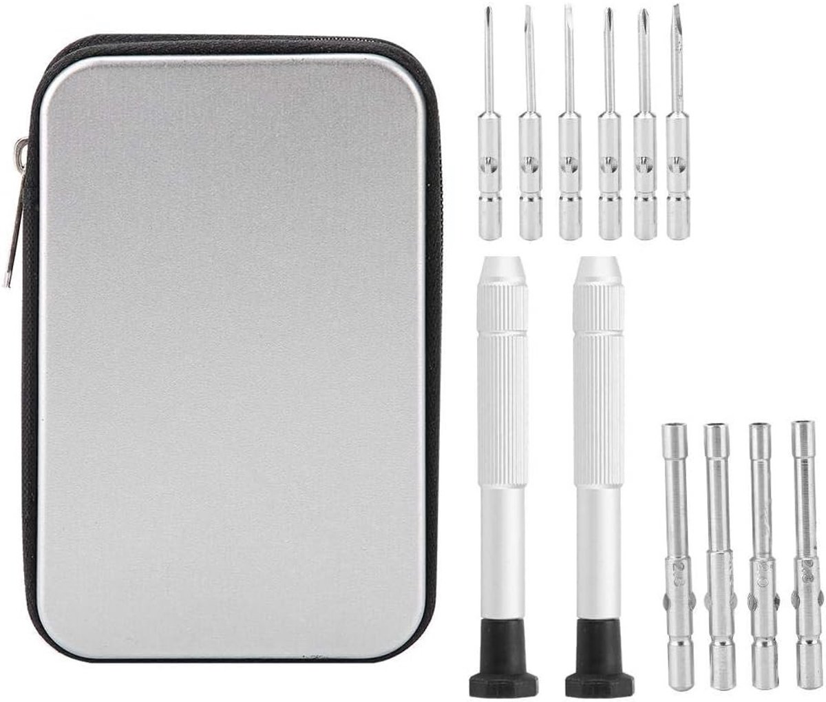Precisie Schroevendraaier Set voor Brillen, Horloges en Telefoons - Professionele Reparatie Toolkit met Meerdere Schroevendraaiers