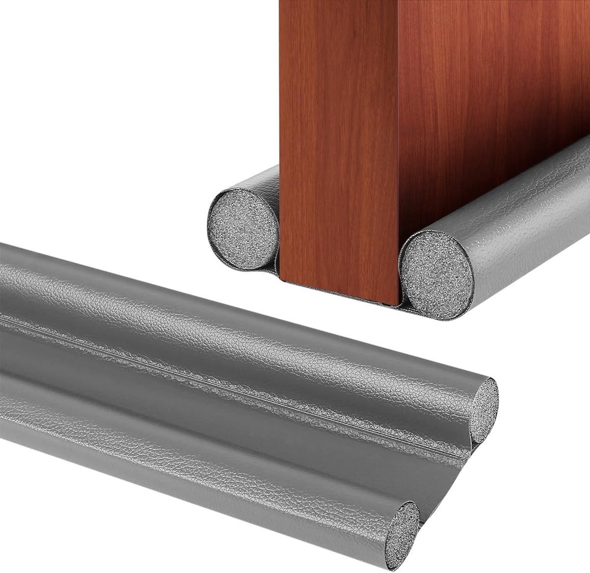 Draai- en tochtstrip voor deuren van 96 cm - Tochtwering, deurafdichting en geluidsisolatie voor optimale bescherming tegen kou en geluid
