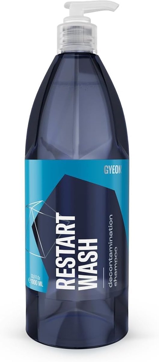 SnelShoppen - Concentrated Auto Shampoo Gyeon Restart Wash - Effectieve Reiniger voor Gecoate Voertuigen - 500ml - Inclusief IJzerverwijderaar - Ideaa