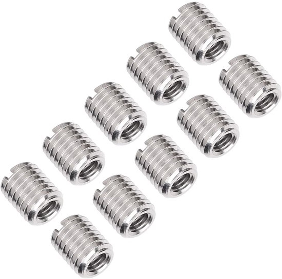 Insert Moer 10 Stuks - Bevestigingshardware - M6X1.0/M10X1.5 Draad - Verminderen Repa - Exteon Tool - Hoogwaardige Kwaliteit - Reductiemoer