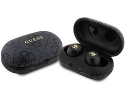 Guess True Wireless 4G Metal Bluetooth In-Ear Oordopjes - Zwart