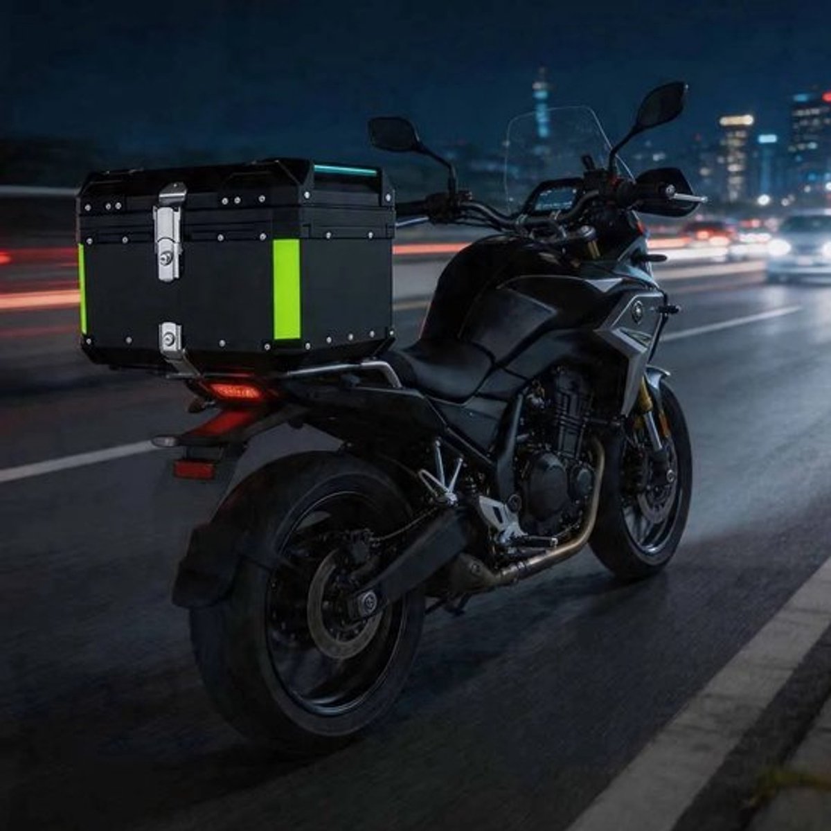 65L Universele Motorfiets Topkoffer Vario Caes Waterdichte Universele Motorfiets Koffer Helmbox Top Achterkof