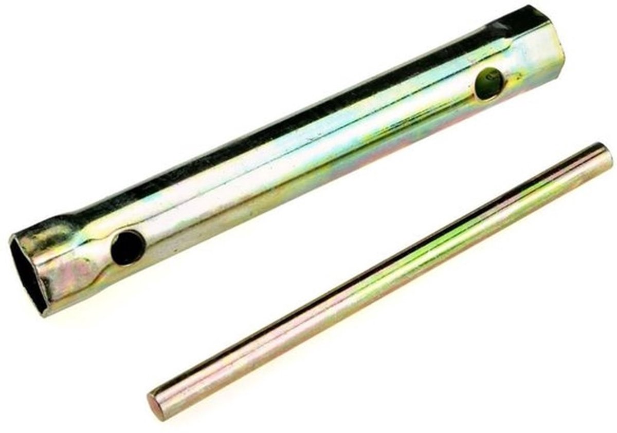 Bougiesleutel 16/18CM - Steeksleutel 13mm - Steeksleutelhouder - Diepe bereik - Eén steeksleutel - Lengte 15cm