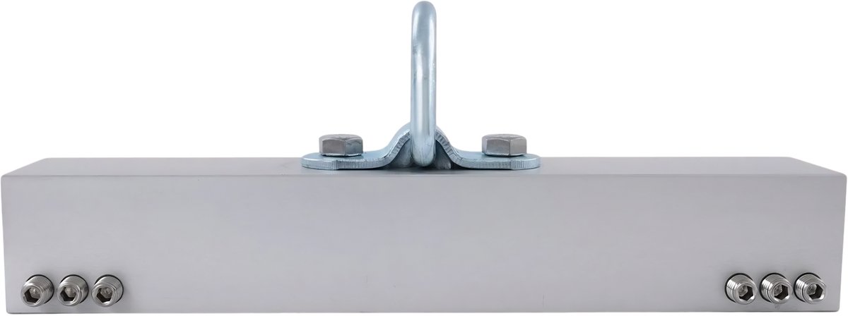 Aluminium Dakanker Clip – Valbeveiligingsanker met Schroeven, 5000 lbs Valbescherming voor Bouw en Industriële Toepassingen – Zilver
