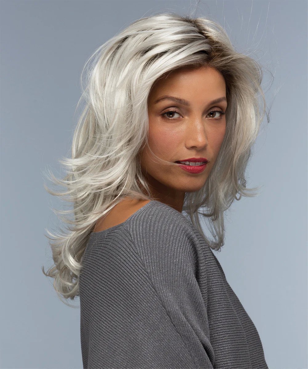 Estetica Designs Synthetisch Haarwerk Mackenzie - Front Lace Line, donkerbruin