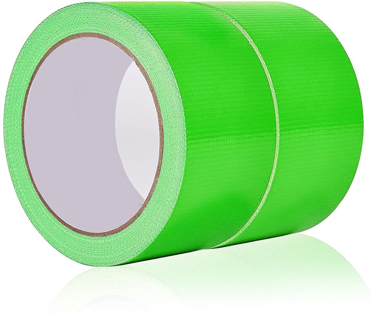 Kleurige Gaffer Tape 50mm x 20m - Sterke Plakband voor Industrieel Gebruik, Duct Tape en Textielreparaties in Grasgroen