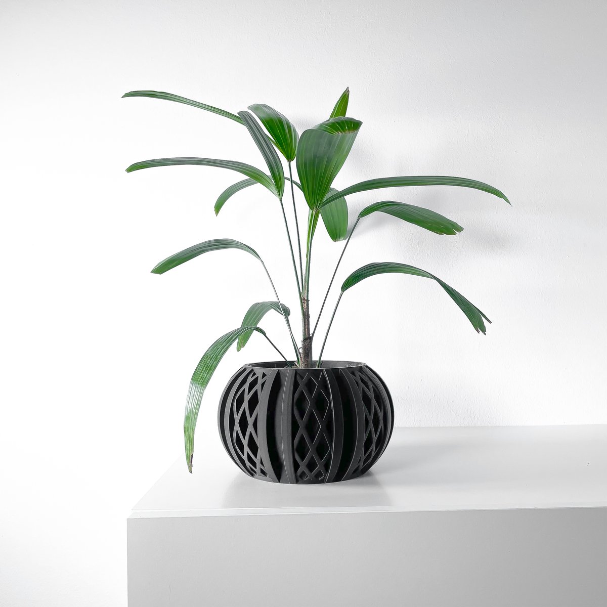 Skushy Quivon Bloempot - Moderne Designpot voor Kamerplanten - Sculpturale Plantenpot voor Woonkamer en Kantoor - Premium Woondecoratie