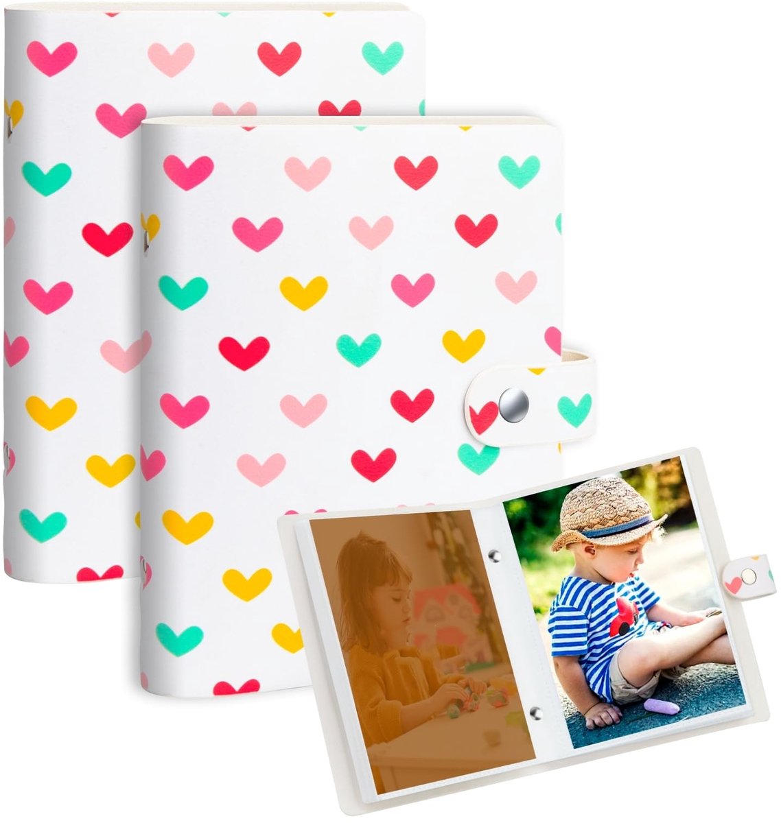 Elzusha - Set van 2 Kleine Fotoalbums 10x15 cm