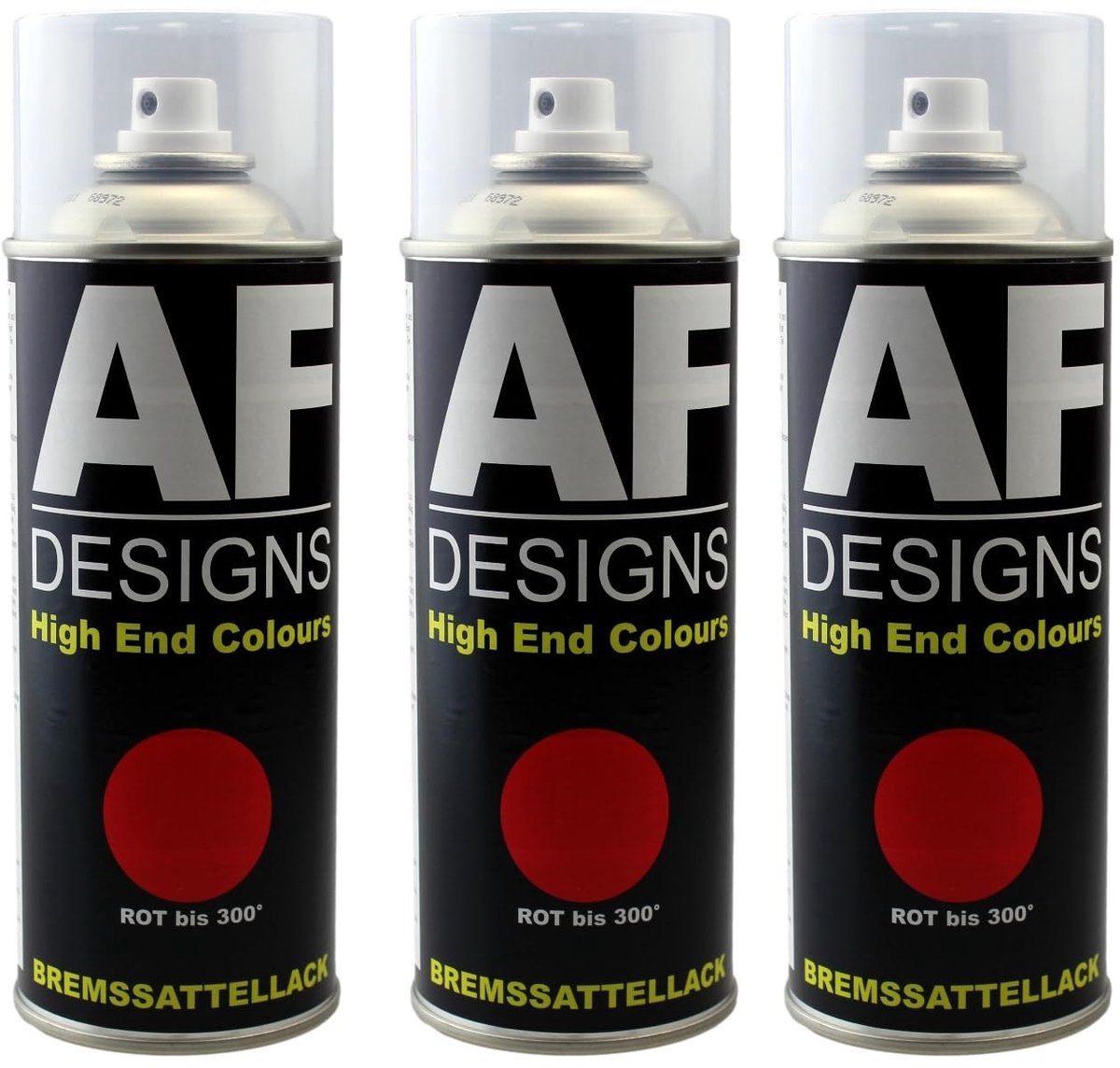 Elzusha - Remklauw Verf Rood, Hittebestendig tot 300°C, 3 x 400 ml Spuitbus